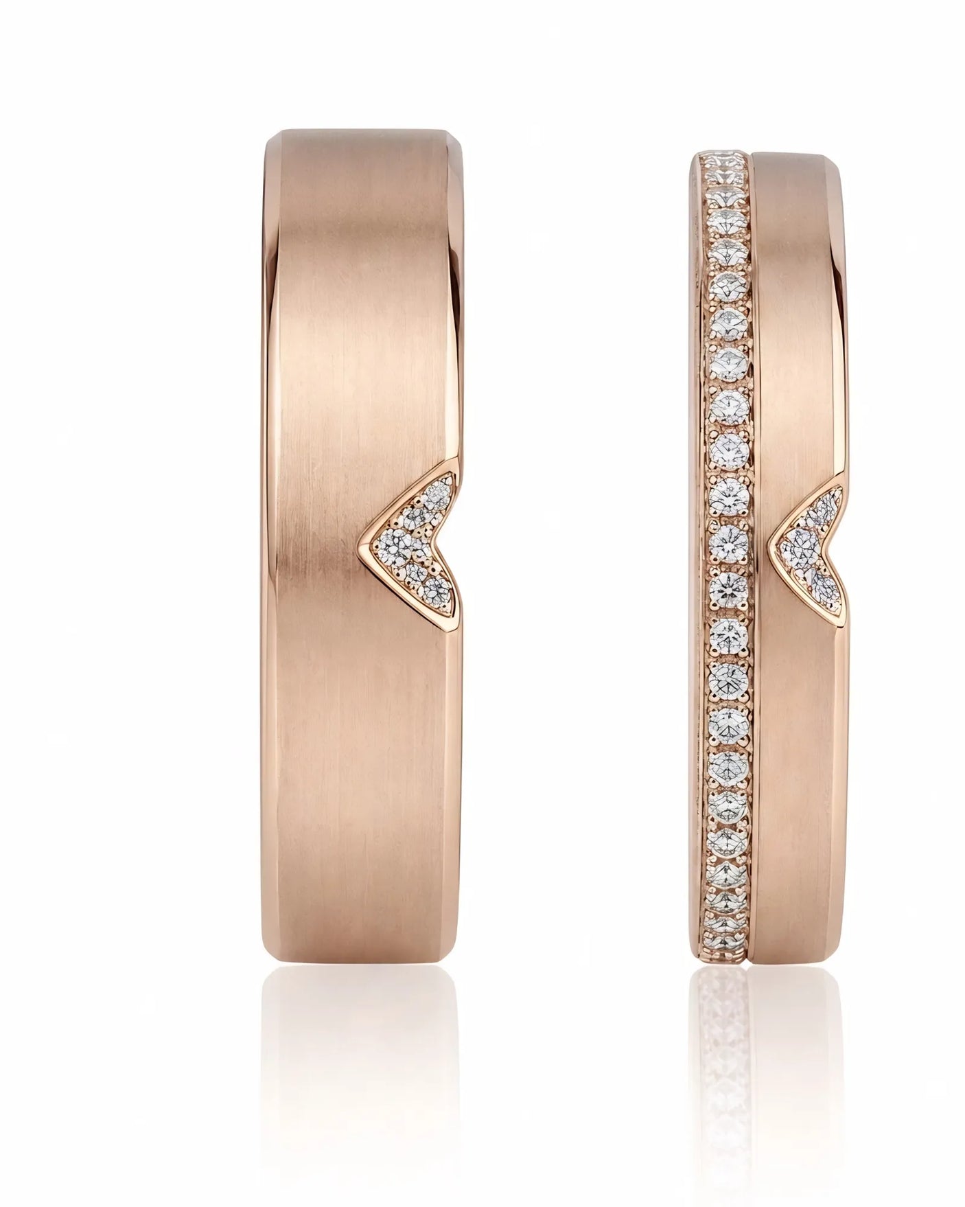 Steel Dimension Wedding Set