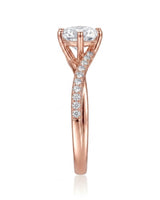 Amira - White Radiance Natural Diamond Ring