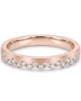 Princess Tiara Diamond Eternity Wedding Band