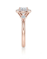Emory – Eternal Presence Natural Round Diamond Halo Ring