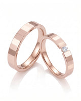 Diamond Nexus Wedding Rings for Him & Her