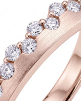 Princess Tiara Diamond Eternity Wedding Band