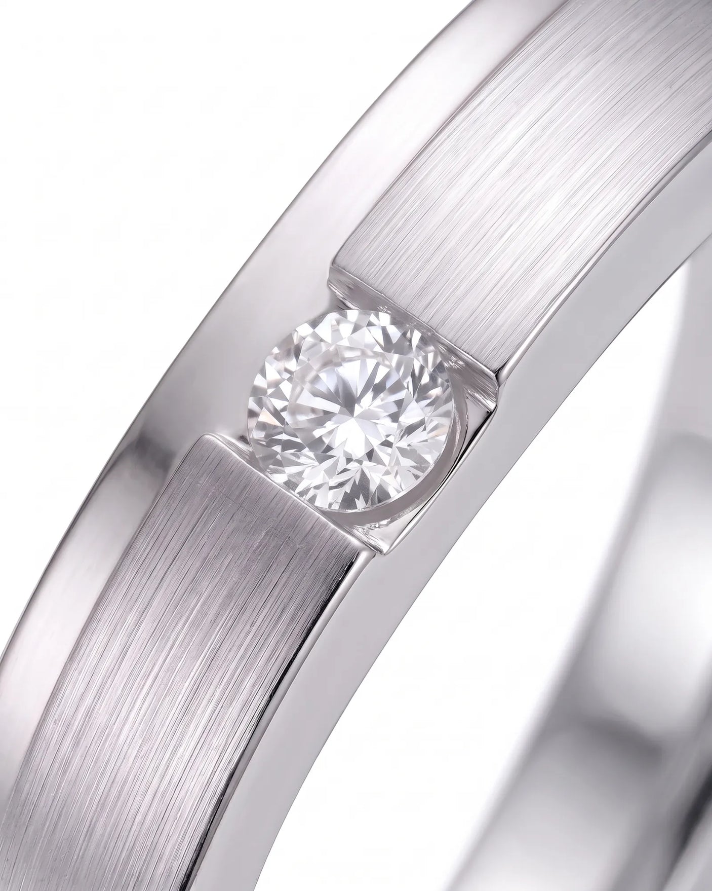 Destiny Match Wedding Band in Two Tone | His & Hers