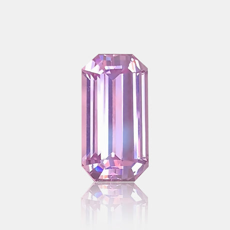 19.12 carat Natural pink purple kunzite emerald cut loose gemstone | SARATTI
