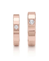 Aura Diamond Wedding Set | His & Hers