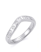 Yellow Gold Wedding Band with Diamonds