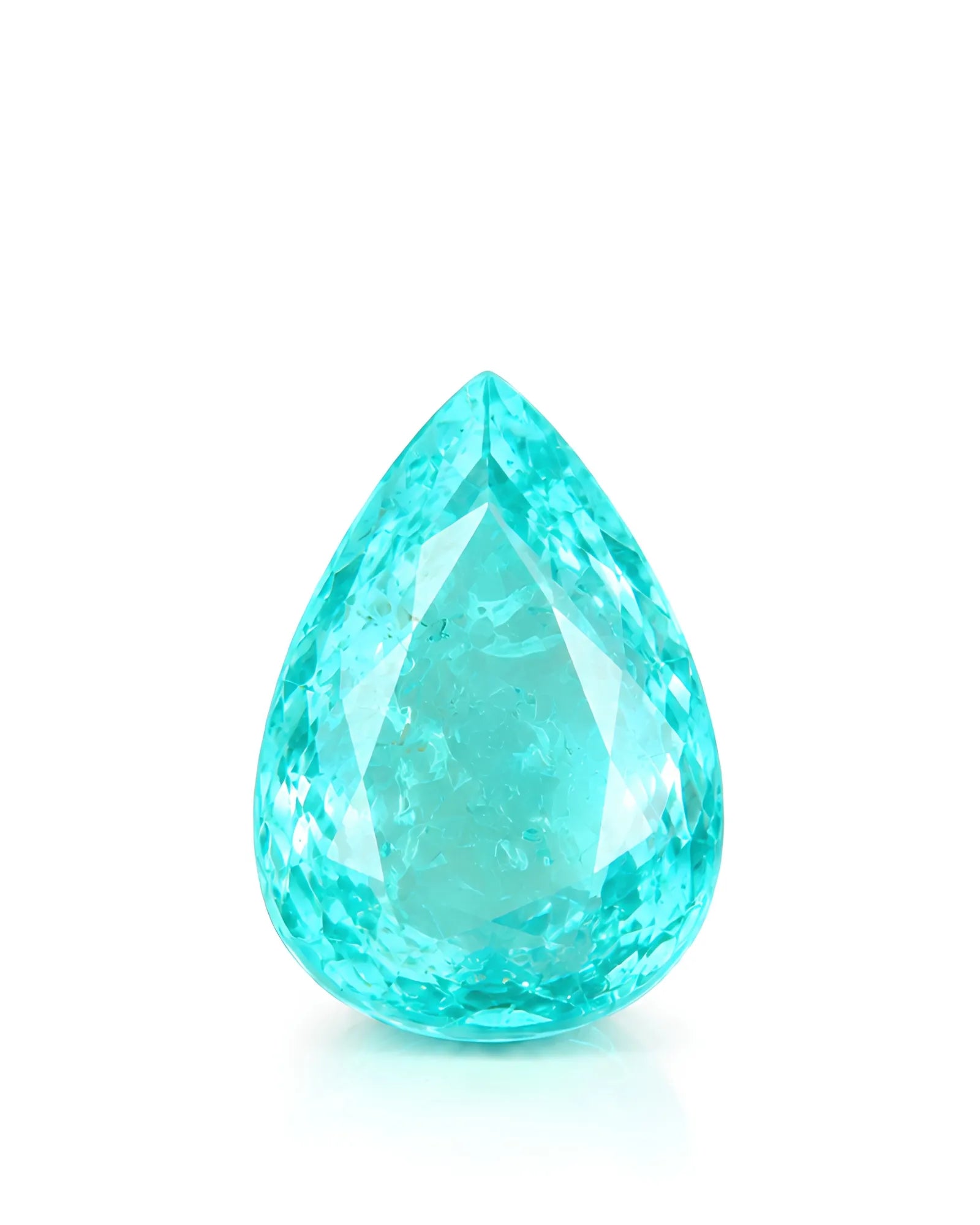 1.35 carats Natural Neon Greenish Blue Paraiba Tourmaline | Pear