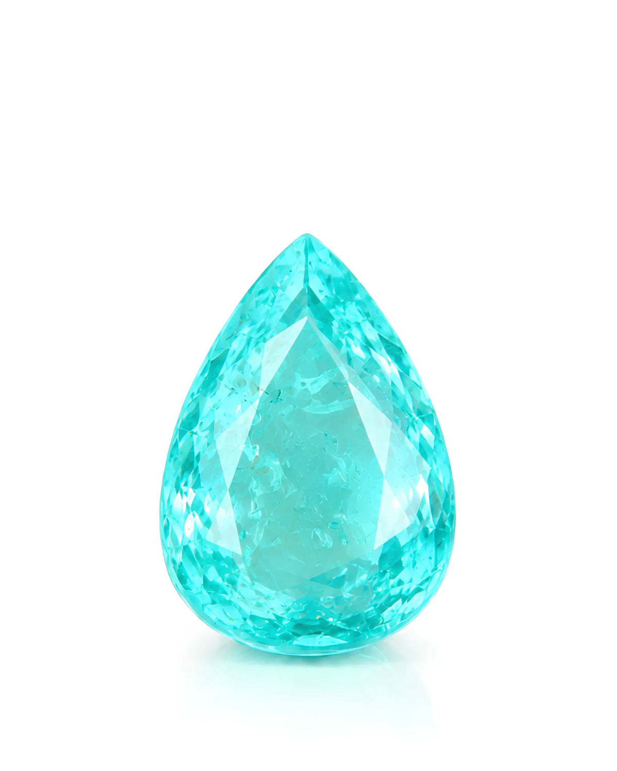 1.35 carats Natural Neon Greenish Blue Paraiba Tourmaline | Pear