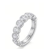 Diamond Wedding Band in White Gold