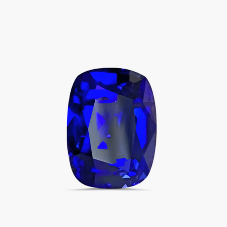 3.54 cts Madagascar Unheated Cornflower Blue Sapphire | GRS Certified | Saratti Jewelry