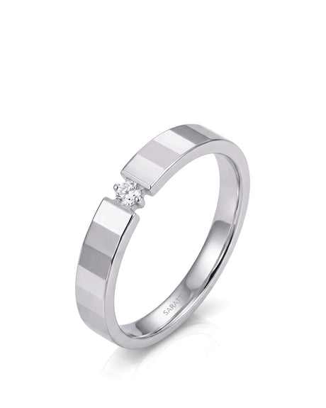 Diamond Nexus Wedding Rings for Him & Her