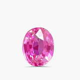 2.02 carats Oval Unheated Pink Natural Sapphire | AIGS Certified