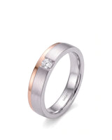Destiny Match Wedding Band in Two Tone | His & Hers