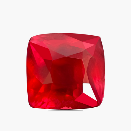 2.02 cts Cushion Cut Natural Ruby Unheated | GRS Certified | Saratti Jewelry