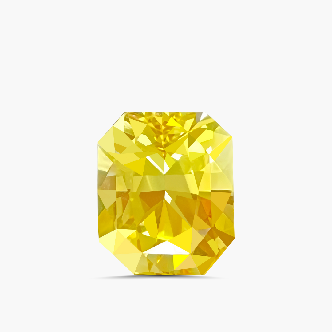 12.93 carats Unheated Fancy Yellow Natural Sapphire | EGL Certified