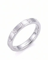 Linear Covenant Wedding Set | His & Hers