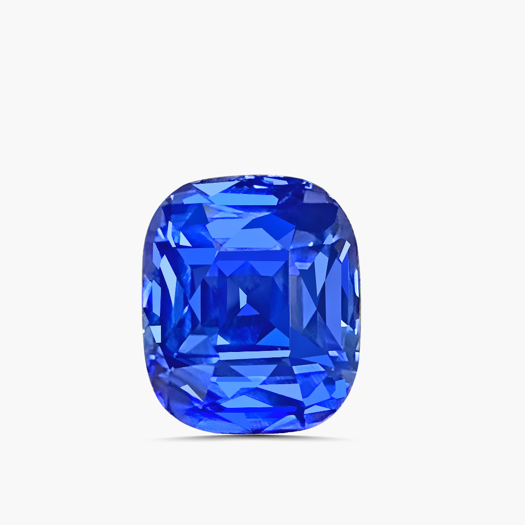 7.06 cts Unheated Cornflower Blue Natural Sapphire | AIGS Certified