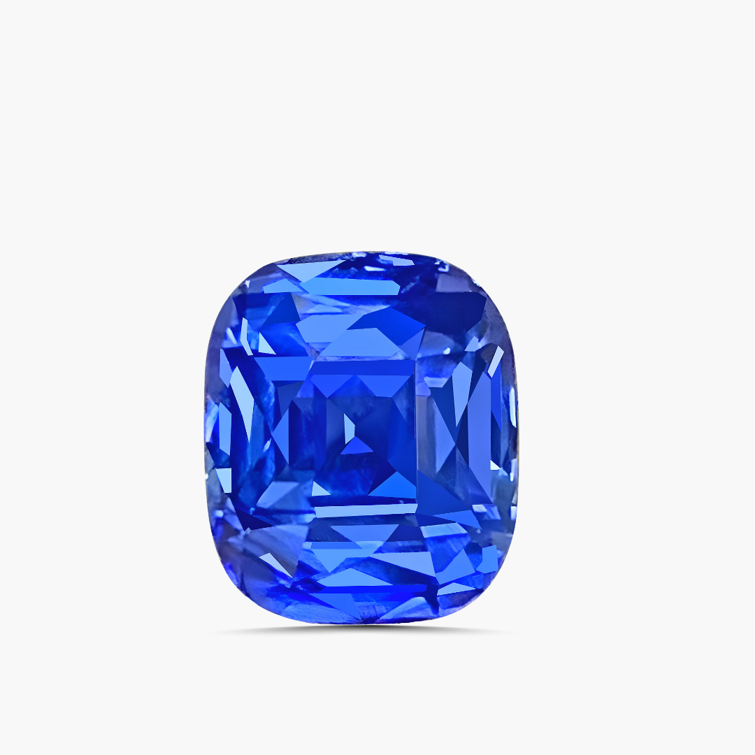 7.06 cts Unheated Cornflower Blue Sapphire | AIGS Certified