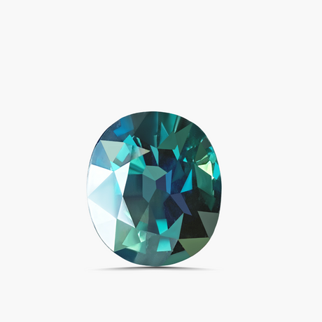 9.18 carats Green Natural Sapphire Gemstone Oval Shape | Saratti