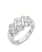 Baguette Eternity Band in Yellow Gold