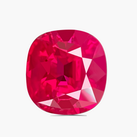 3.06 cts Cushion Cut Burma Natural Ruby | GRS Certified
