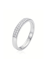 Diamond Infinity Band in Yellow Gold