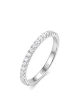 2mm Diamond Wedding Band in Yellow Gold