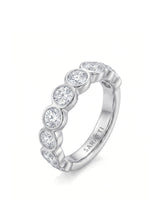 Diamond Wedding Band in White Gold