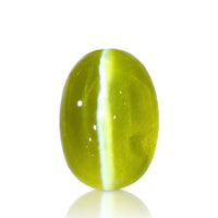 2.02 carats Natural Honey Color Cat's Eye Chrysoberyl | Oval Cut