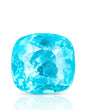 2.06ct Natural Neon Blue Tourmaline cushion main view | SARATTI