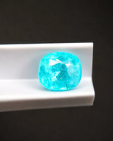 2.06ct cushion-shaped Natural Tourmaline faceted front view | SARATTI