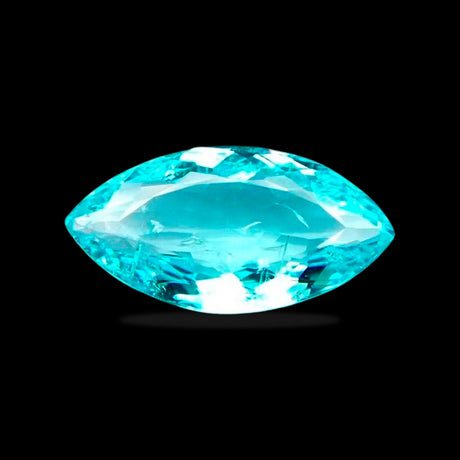 2.07cts Marquise Neon Greenish Blue Paraiba Tourmaline | GUILD Certified