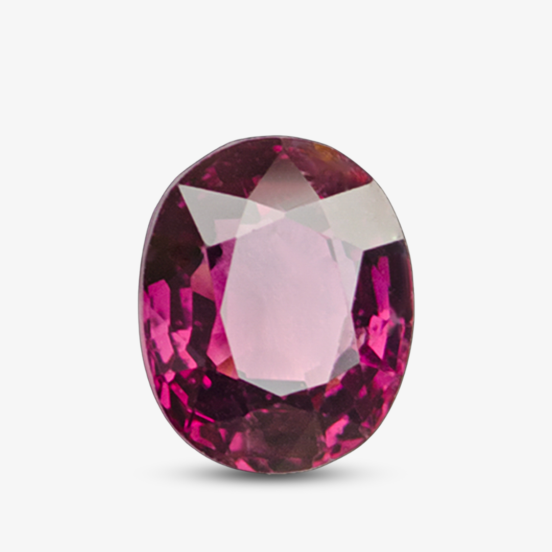 2.08 carats Oval Purplish Natural Spinel