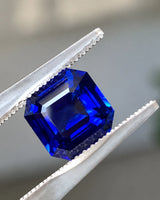 2.08ct Natural Sapphire octagonal shape loose gemstone main view | SARATTI