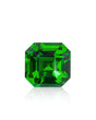 2.13ct Natural Tsavorite Garnet Asscher vivid green main view | SARATTI