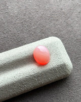 2.1ct Natural Ethiopian Pink Opal oval cabochon front view | SARATTI