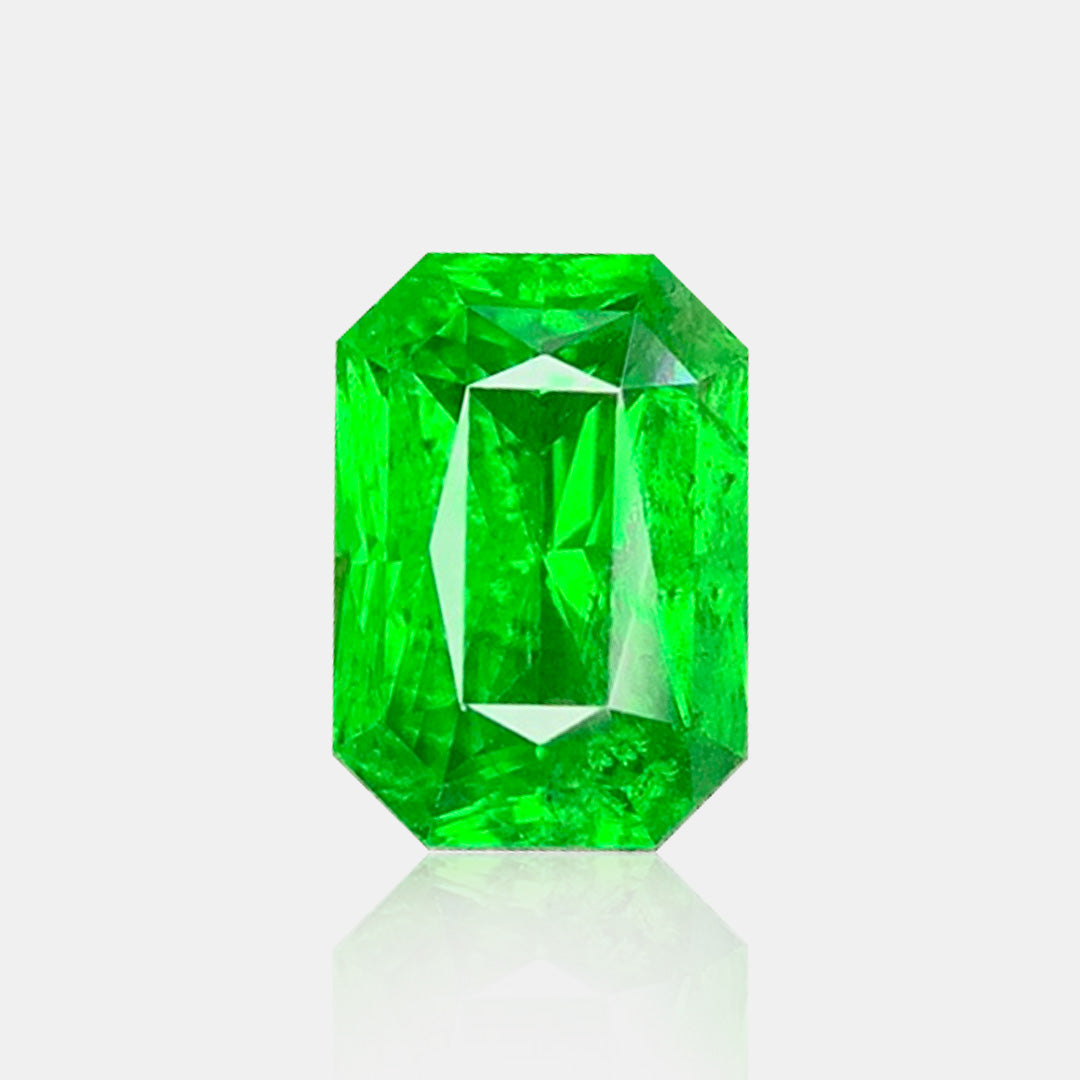 2.20 carats Natural Tsavorite Garnet | Radiant – 8.50 × 5.90 × 4.70mm