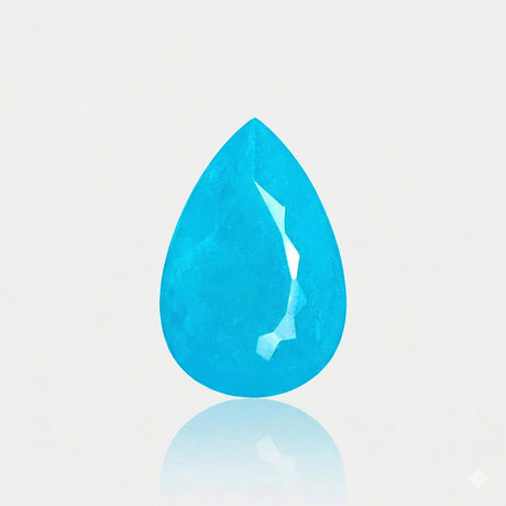 2.22ct Brazil natural Paraiba tourmaline pear | SARATTI