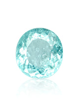 2.29ct Natural Neon Blue Tourmaline oval gemstone | SARATTI