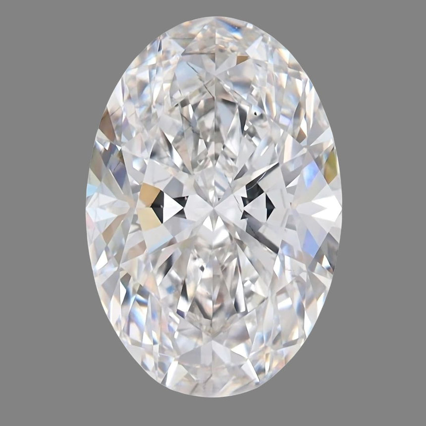 2.34 carats Oval F Color Lab Diamond | IGI Certified | Saratti | For Custom Jewelry
