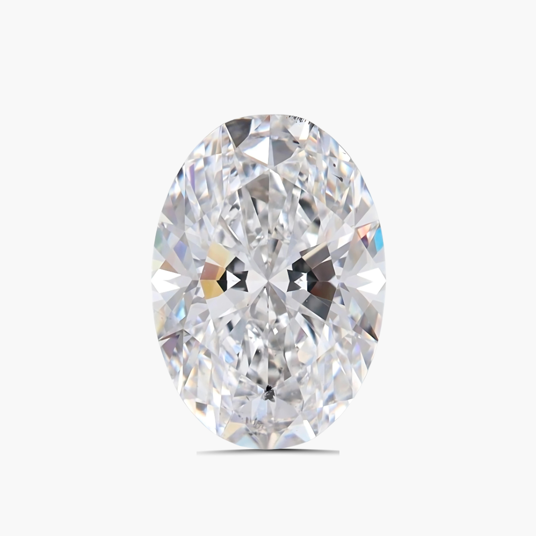 2.35 carats Oval Cut E color Lab Diamond | IGI Certified