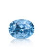 2.43ct Natural Brazilian Santa Maria Aquamarine oval front view | SARATTI