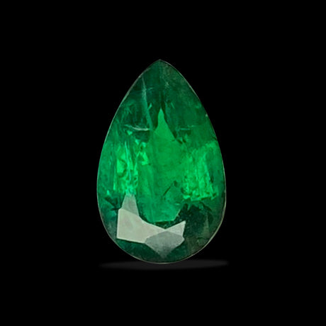 2.44-carat Pear Cut Vivid Green | GUILD Certified