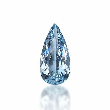 2.45 Carat Natural Santa Maria Aquamarine Pear