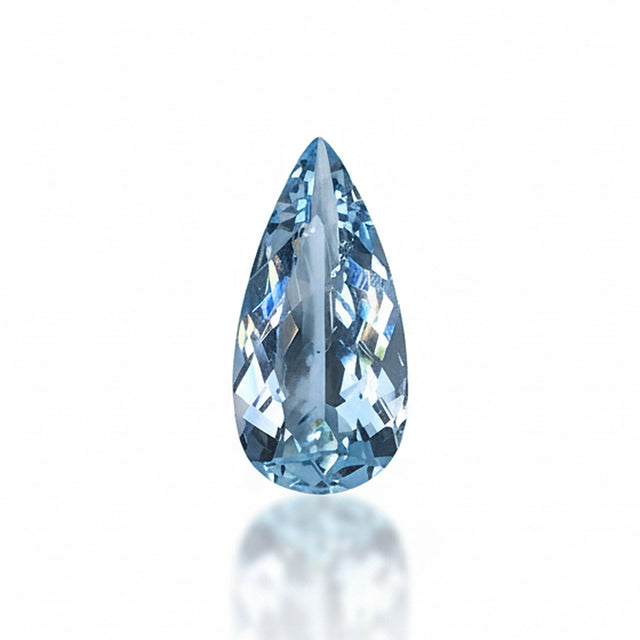 2.45 Carat Natural Santa Maria Aquamarine Pear