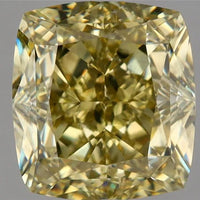 2.52ct Cushion brilliant Natural Diamond (Colour Fancy Yellow, Clarity VS2, GIA Certified)