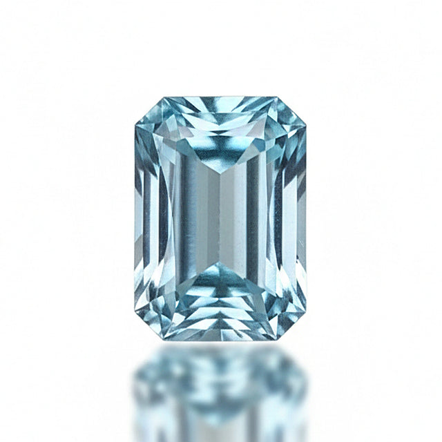 2.56 Carat Natural Santa Maria Aquamarine Radiant Cut