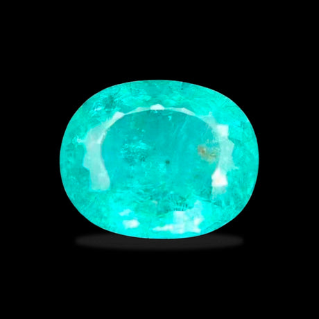 2.56-carat Neon Greenish- Blue Cushion Paraiba Tourmaline | AIGS Certified