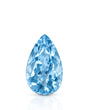 2.62ct Natural Exceptional Santa Maria Aquamarine pear cut front view | SARATTI