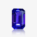 2.85 Carat Natural Tanzanite Emerald Cut Gemstone
